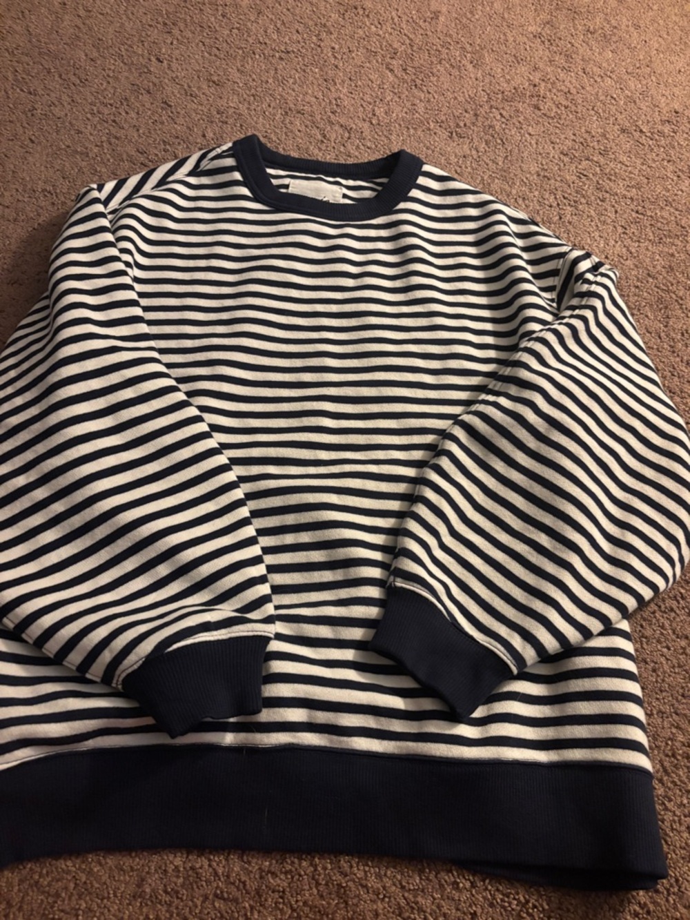 Aerie stripped crewneck